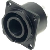 Cliff FCR2074 conector de corriente negro 8 pines 10 A