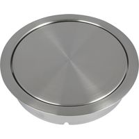 Accessorio cucina lamp insertion flap rotondo acciaio 170 mm