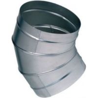 Coude 45° Galva diamètre 400 mm