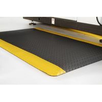 COBA, Tapis anti-fatigue DECKPLATE, dimensions fixes, noir /