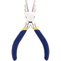 6 In 1 Bail Making Pliers, 6 Step Wire Looping Pliers With Anti Slip Handle Bail Making Pliers for Jewelry Making Wire Bending Tool for Bending 3-10mm Bails, Loops, Hooks, Jump Rings