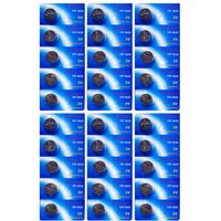 Lot de 30 Piles bouton plates lithium 3V type CR1632 compatibles BR1632/BR 1632/BR-1632/CR1632/CR 1632 - Juanio -