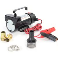 XPOtool Pompa diesel elettrica 2400 l/h con autoadescante per carburante, olio, gasolio ecc.