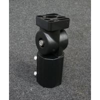 Pied rotatif noir de projecteur exterieur pose sur mât Ø 75mm max KAPSEA BLACK MASTY