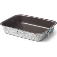 Teglia Antiaderente in Alluminio Rettangolare Sale e Pepe 35 cm