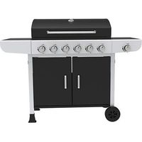 Barbacoa vans go-6 15.1 kW 6 quemadores acero