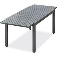 ORSINO - 8-Sitzer-Gartentisch aus Aluminium - Anthrazitgrau - REMARQUABLE