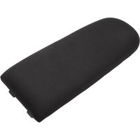 1 couvercle d'accoudoir, rembourré en tissu noir, compatible VW Golf 4 MK4 Passat B5 Polo 9N/6R, pour console centrale