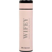 Bouteille isotherme 420 ml avec gravure - Cadeau pour la mariée