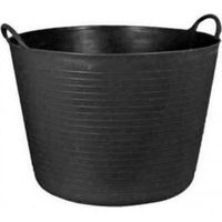 Promozione navicella agricola in plastica 26 litri nera 43x34x30 cm