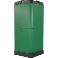 200L Aerobin Isolierter Komposter Gartenabfall Outdoor Brunswick Gruen