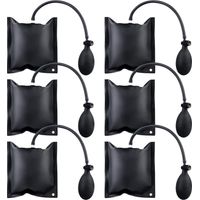 6 Pcs noir 150x163 cm Coussin De Levage, Coussin Levage, Coussin Gonflable Bricolage, Coussin De Montage Coussin D'air, Coussin D'air Gonflable, Coussin D'air Levage Coussin