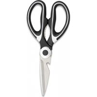 Forbici da cucina Top Cutlery, ABS e manico in gomma, nero, dimensione totale 20,5 cm, presentazione blister