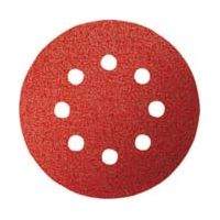 DISCHI CARTA ABRASIVA FORATA CON VELCRO PER ROTORBITALI Ø MM.115- - grana 240 blister da pz.6 - 1 blister IMPERIAL