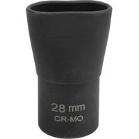 Alomejor 1/2 dans L'adaptateur en Métal de Conduite Schernbuch -quick à Usurproofer pour les Primes de Prise pour les Outils sans Fil, Idéal pour les Exercices de Liaison des Ciseaux (28 mm (VT17711))