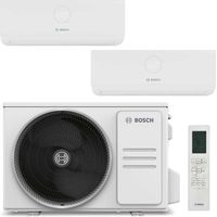 Bosch – Climatiseur réversible bi-split 5,3 kW – Technologie Inverter – Efficacité énergétique A++ – Pour surfaces jusqu'à 50m²