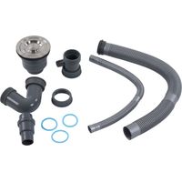 Kitchen Sink Strainer Drain Hose Single Sink Drain Set Kitchen Drain Fittings Appliances