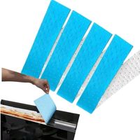 10 morceaux de coton absorbant l'huile pour hottes de cuisine – papier de coton pour absorber la graisse et l'huile – papier absorbant l'huile pour la plupart des hottes de cuisine