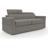 Avalon Schlafsofa mit 18 cm hoher Matratze aus wasserfestem Stoff T03 220 cm (160x197) taupe