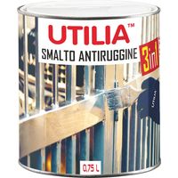 Utilia SMALTO ANTIRUGGINE ml. 750 Rosso intenso 6.00 pz