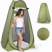 Tentes pop-up, tentes toilettes, tentes douche, tentes à langer, toilettes privées, tentes douche de camping, vestiaires extérieurs