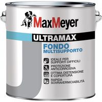 ULTRAMAX Fondo Multisupporto, Anticorrosivo Bianco, A+ 2,5 Litri MaxMeyer