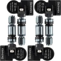 4x RDKS Sensoren Metall Gunmetal - Geely Emgrand RS 2010-2018 - Reifendrucksensor TPMS Set