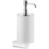 Gessi Rilievo, distributeur de savon mural, gobelet blanc mat,