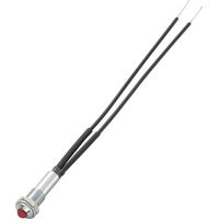 Sedeco 726665 Voyant standard avec ampoule rouge 1 pc(s)