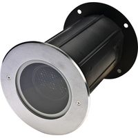 Encastré de sol extérieur DEEP LIGHT 173 orientable rond inox RGBW 9W - EUROPOLE - 52006