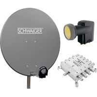 Schwaiger SPI9961SET5 Sistema SAT senza ricevitore Numero utenti: 8 80 cm