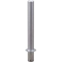 Dissuasore paletto inox diametro 10,2 x H 100 cm da interrare
