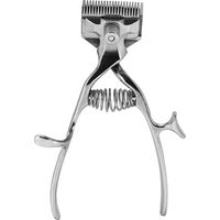 Coupe-cheveux manuel classique tondeuse à barbe en acier inoxydable, outil de coupe de cheveux à main, rasoir coiffeur sans fil.