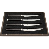 Set di 4 Coltelli da Steak Kai Shun Classic in Acciaio Damasco