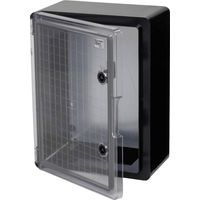 Boxexpert serie Fleet caja de instalación negro 30x40x17 cm