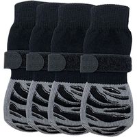 Rutschfeste Hundesocken für heiße oder kalte Gehwege, doppelseitige Stiefel und Pfotenschützer für Hunde, um Stürze zu verhindern.