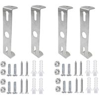 Set base per plafoniera, accessori di fissaggio per sospensione, staffa di montaggio a soffitto, adatto per lampade a sospensione per casa e ufficio.