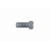 Halter für Pelzarten Typ F45/47 – Verzinkter Stahl 170 mm – Packung mit 100