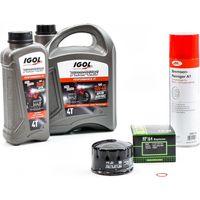 Kit Entretien Vidange pour BMW K 1600 BAGGER de 2017 à 2025 - IGOL PROPULS PERFORMANCE 5W40 5L
