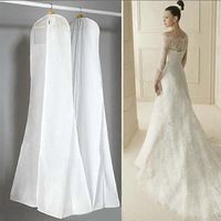 Housse respirante pour robes de mariée - Blanche - 180 cm