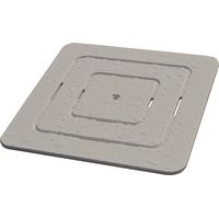 Pedana doccia in legno 60 x 60 ideale per piatto 80 x 80 tortora antiscivolo