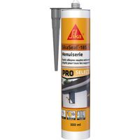Stucco siliconico SIKA Sikaseal-185 Falegnameria - Grigio - 300ml