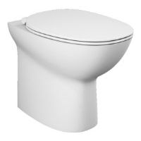 Vaso filomuro serie simply da terra senza brida e venduto senza coprivaso