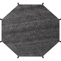 Trampoline Top Shade Cover Cover Sun Shade for Backyard Playground 14ft 8 Polonais
