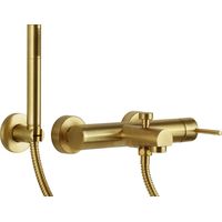 Mezclador de baño externo de oro cepillado Gattoni Easy 2201/22SG Oro cepillado