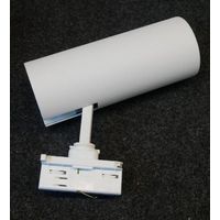 Projecteur LED 10W pour rail 3 phases blanc orientable 355° 200x80x227mm 3000K 952lm 230V 50-60Hz 40° IP20 Zenit M Planlicht