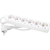Kopp 120613005 Multipresa 6 scomparti Bianco artico Schuko 1 pz.
