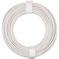 Donau Elektronik 150-015 Litze 1 x 0.50 mm² Weiß 10 m