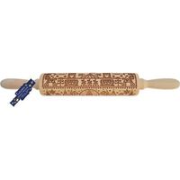 Rouleau à pâtisserie - SCRAPCOOKING - Casse-Noisette - 39 cm - Éco-responsable - Lavable