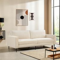 Vintage 3-Sitzer-Sofa OSKAR beige Cord
